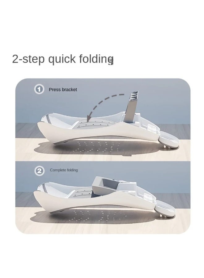 كرسي استحمام سيليكون للأطفال قابل للطي - Image 2